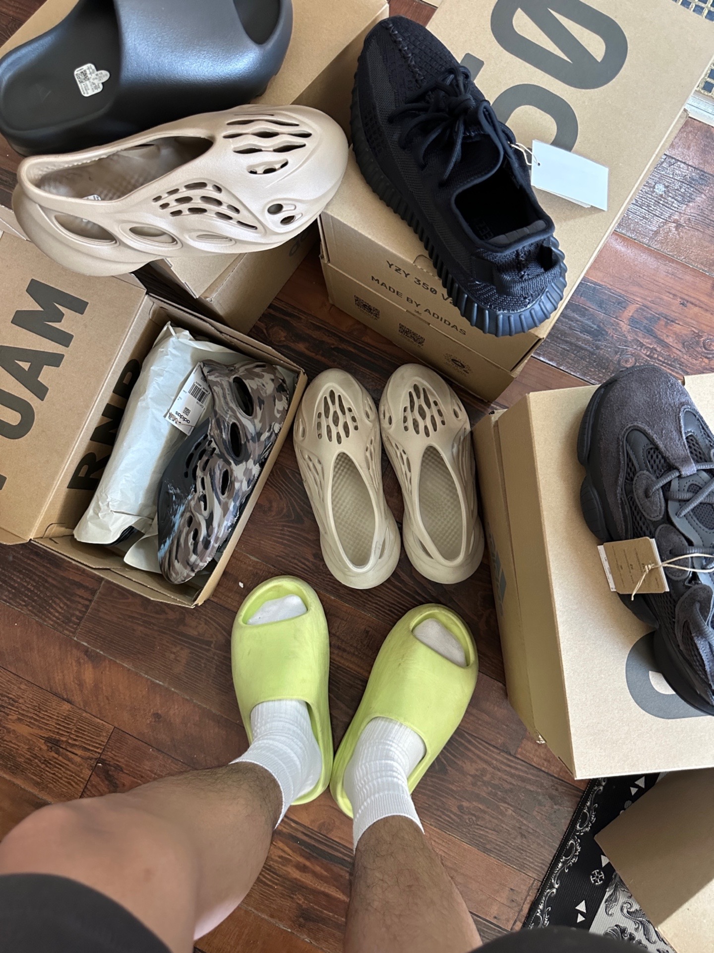 【本物保証 /関税・送料無料】adidas YEEZY 500 adidas Yeezy 500 Utility Black Men's - NEW WITH BOX | eBay