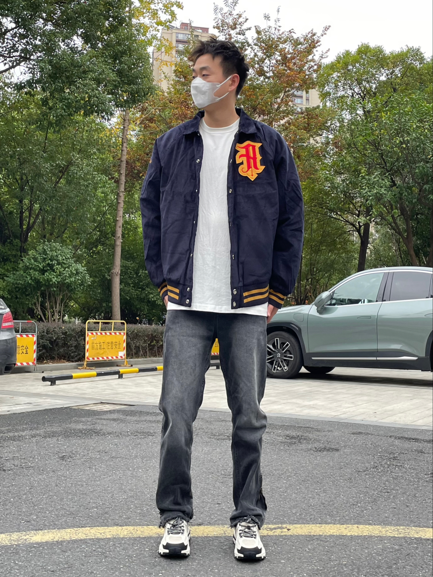 👔:夹克棒球服外套,复古灯芯绒➕刺绣设计绝!