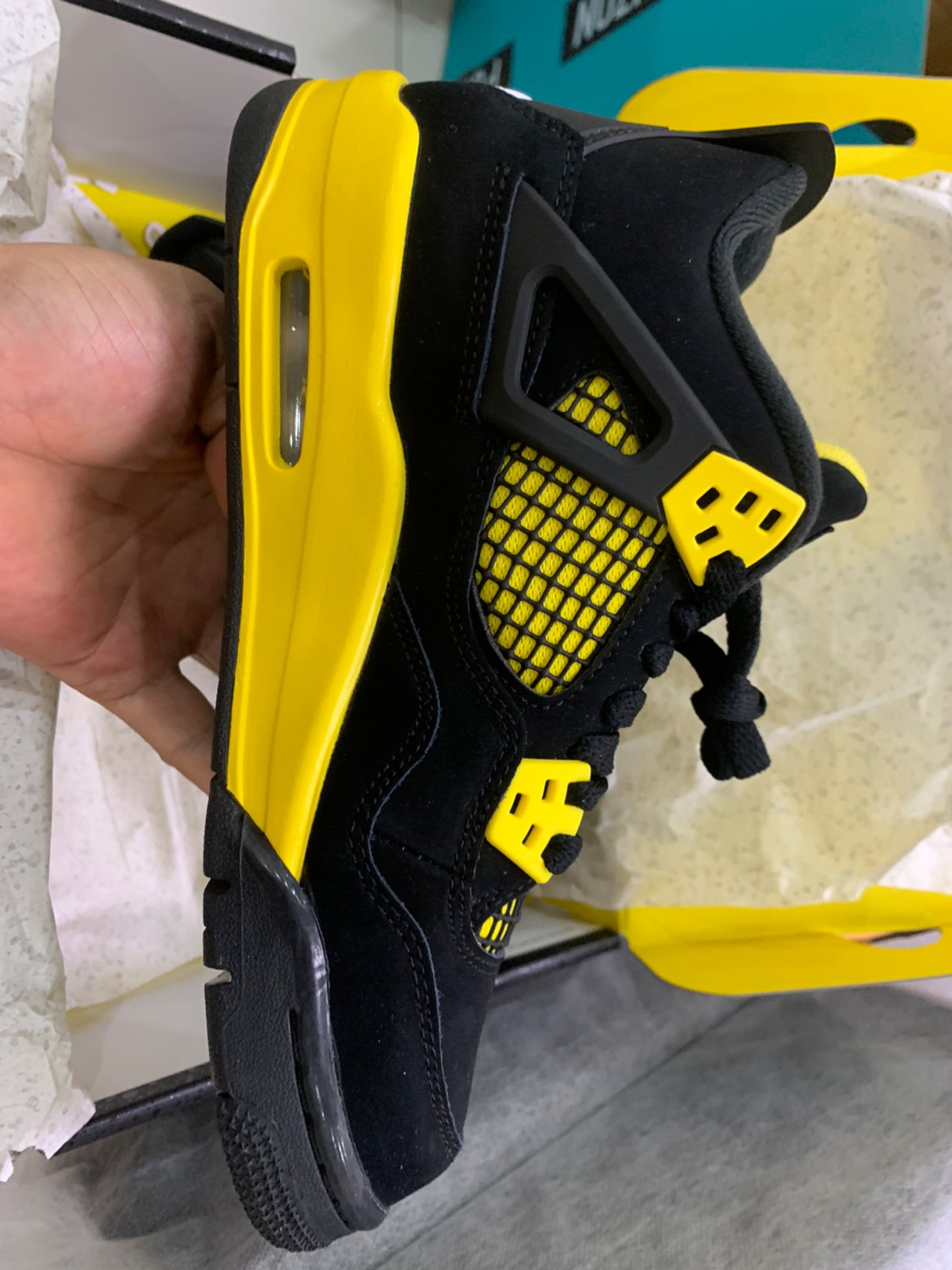 custom review-air jordan fusion vi 6 low sample black infrared GS