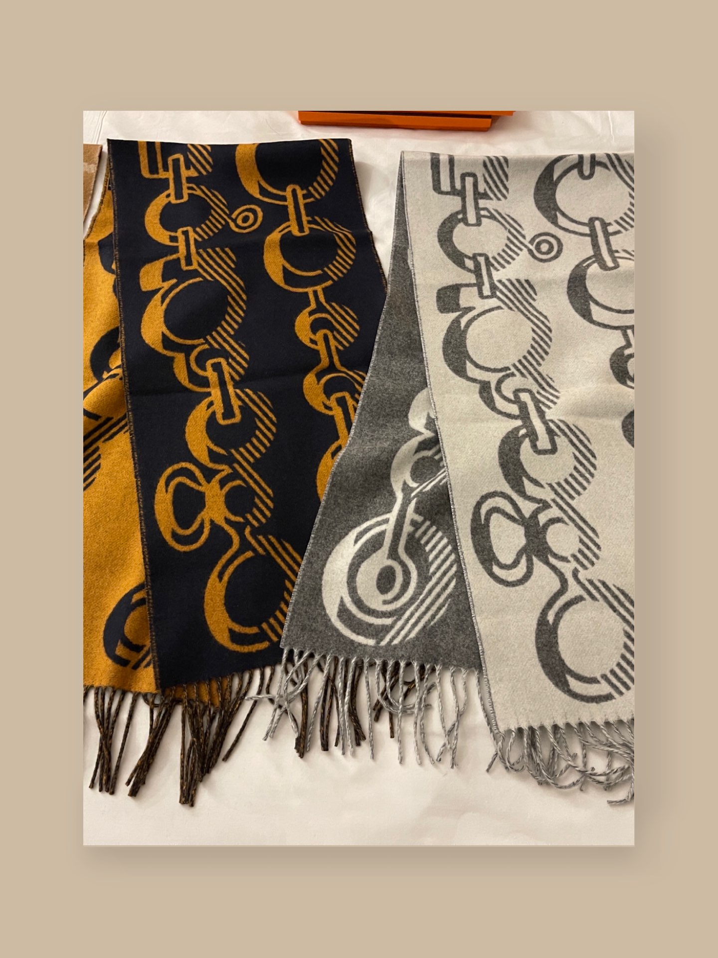 爱马仕秋冬经典围巾