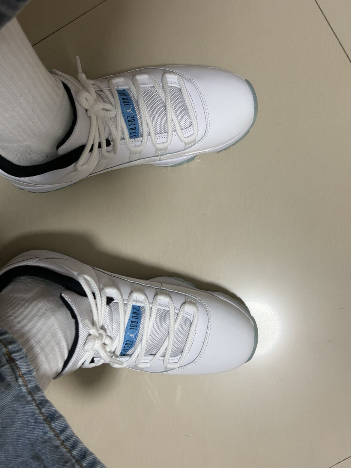 custom review-JORDAN 11 Retro Low Legend Blue