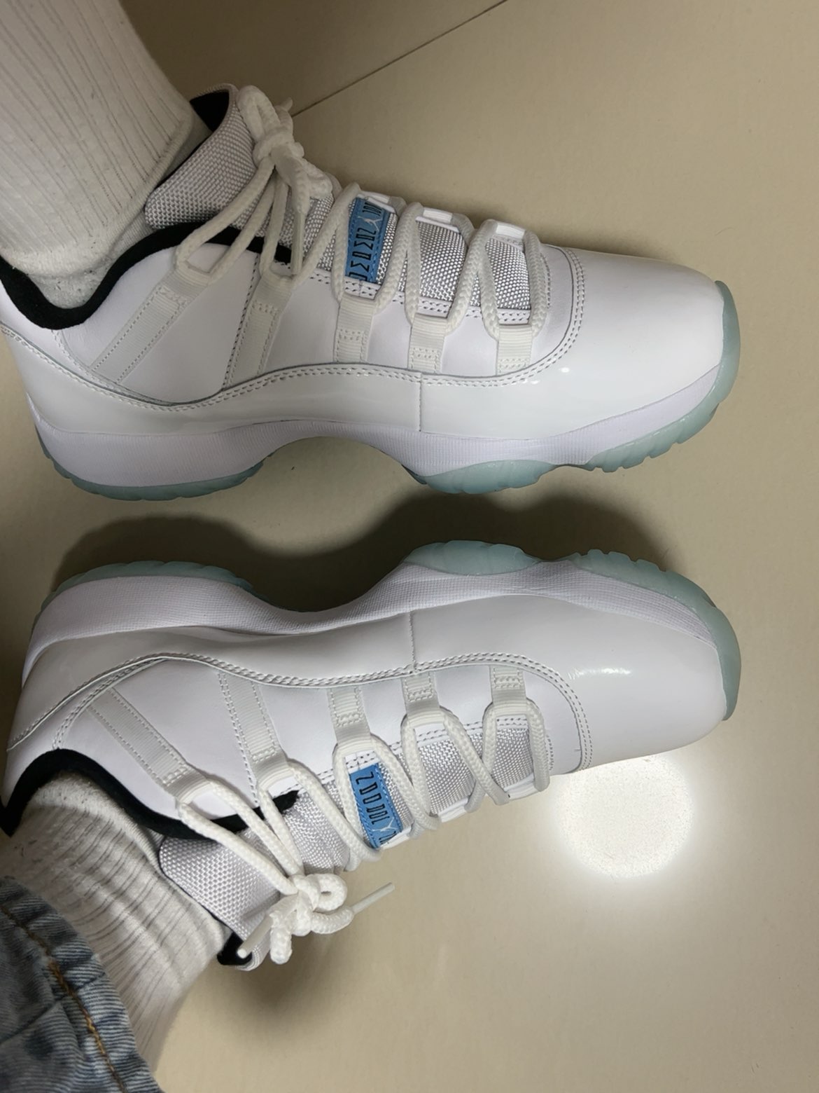 custom review-JORDAN 11 Retro Low Legend Blue