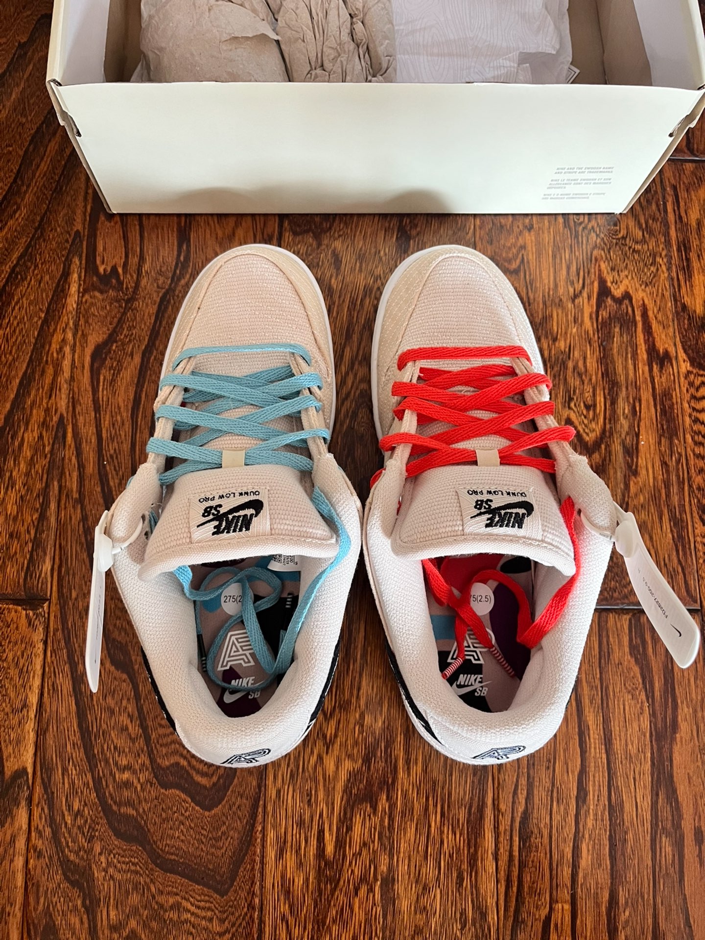 custom review-Nike Sb Dunk Low Albino & Preto