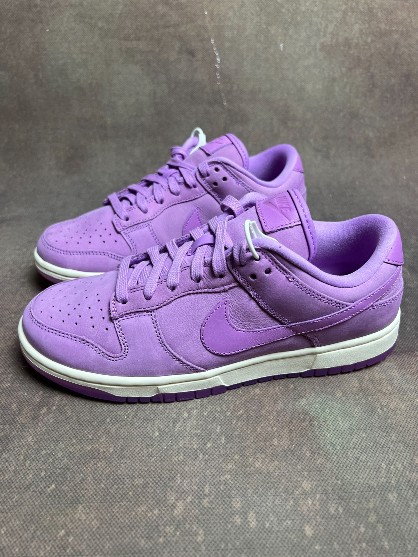 紫色dunk low,女生穿可真不错!