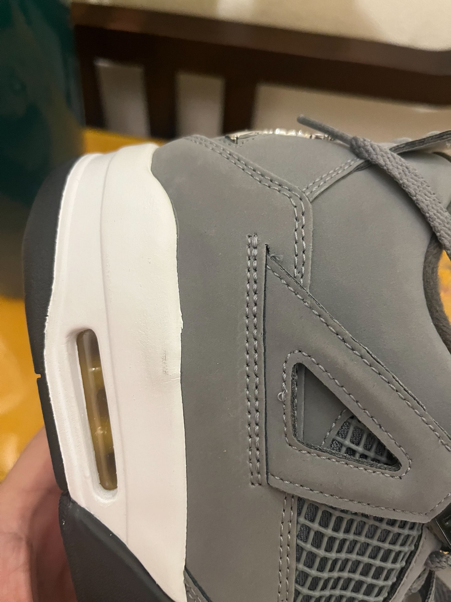 custom review-Air Vachetta jordan 4 Retro 'Cool Grey' 2019
