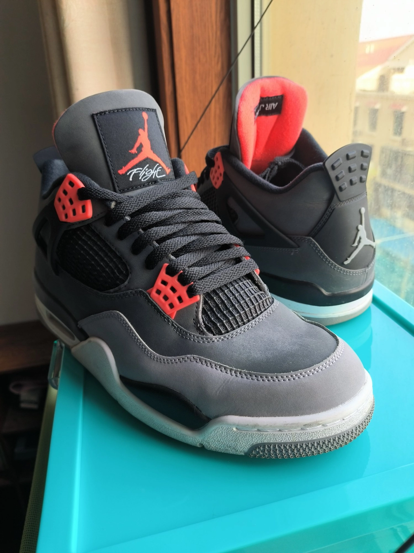 custom review-JORDAN 4 Retro Infrared