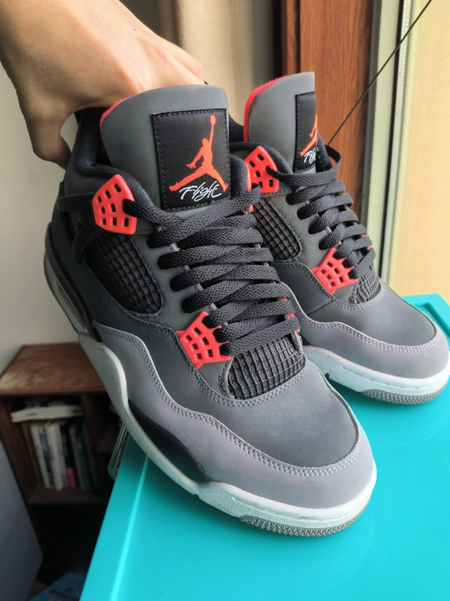 custom review-JORDAN 4 Retro Infrared