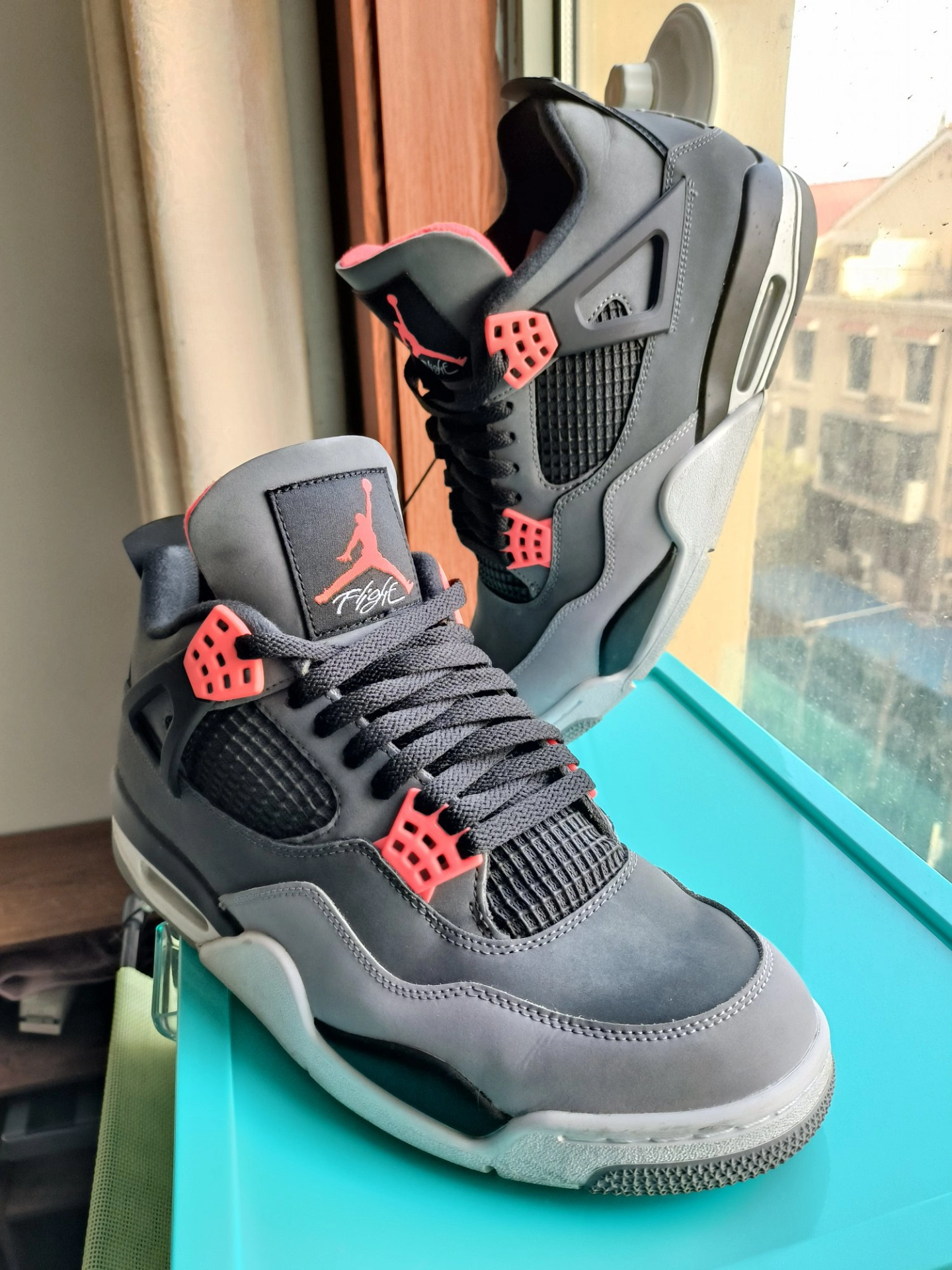 custom review-JORDAN 4 Retro Infrared