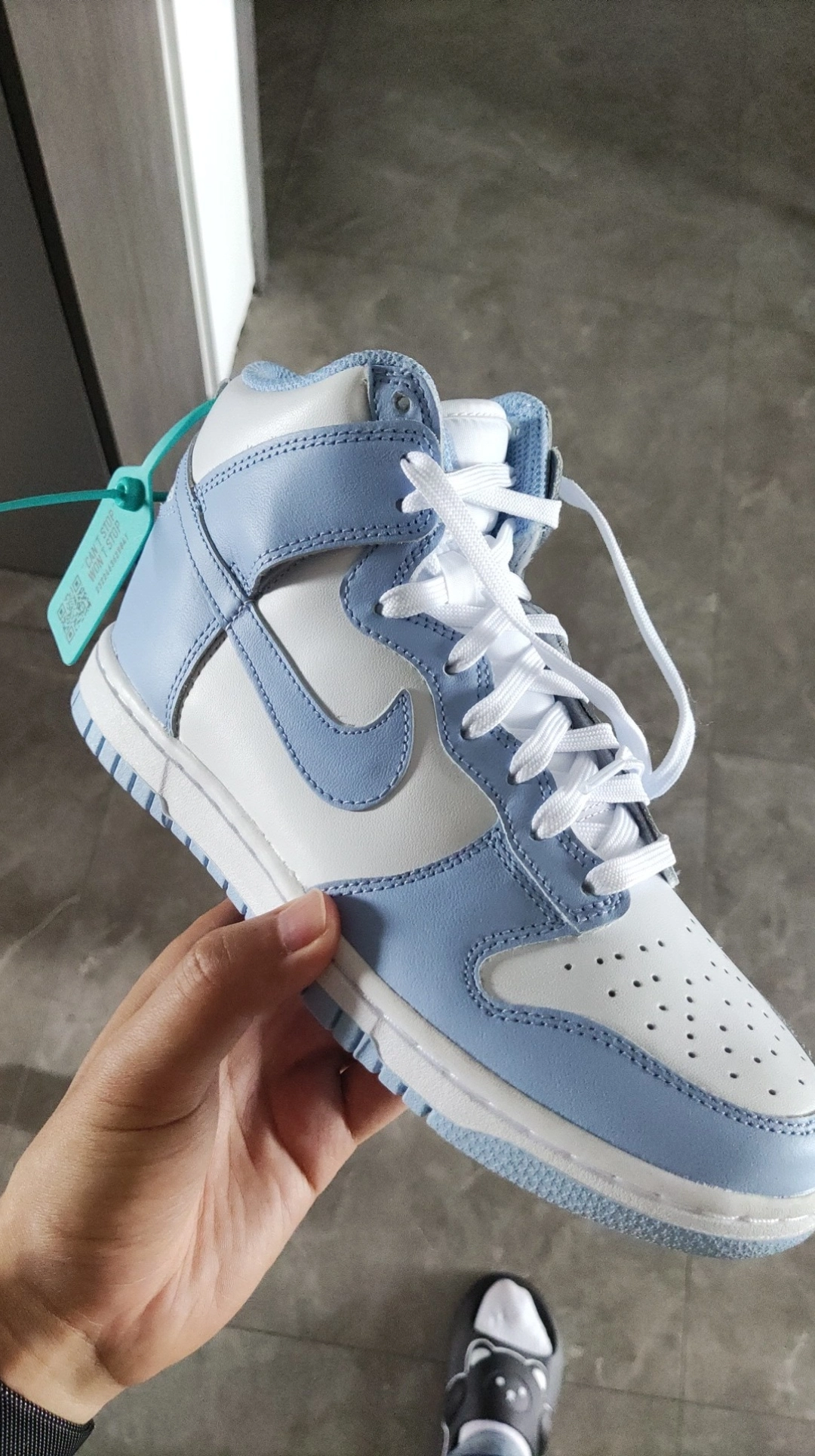 custom review-Nike Dunk High Aluminum Women's