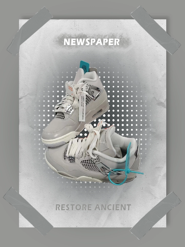 custom review-Air Jordan 4 Retro 'Frozen Moments' Women's
