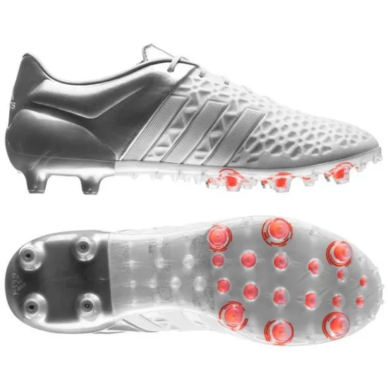 adidas Ace 15.1 FG AG 'White Silver Metallic'