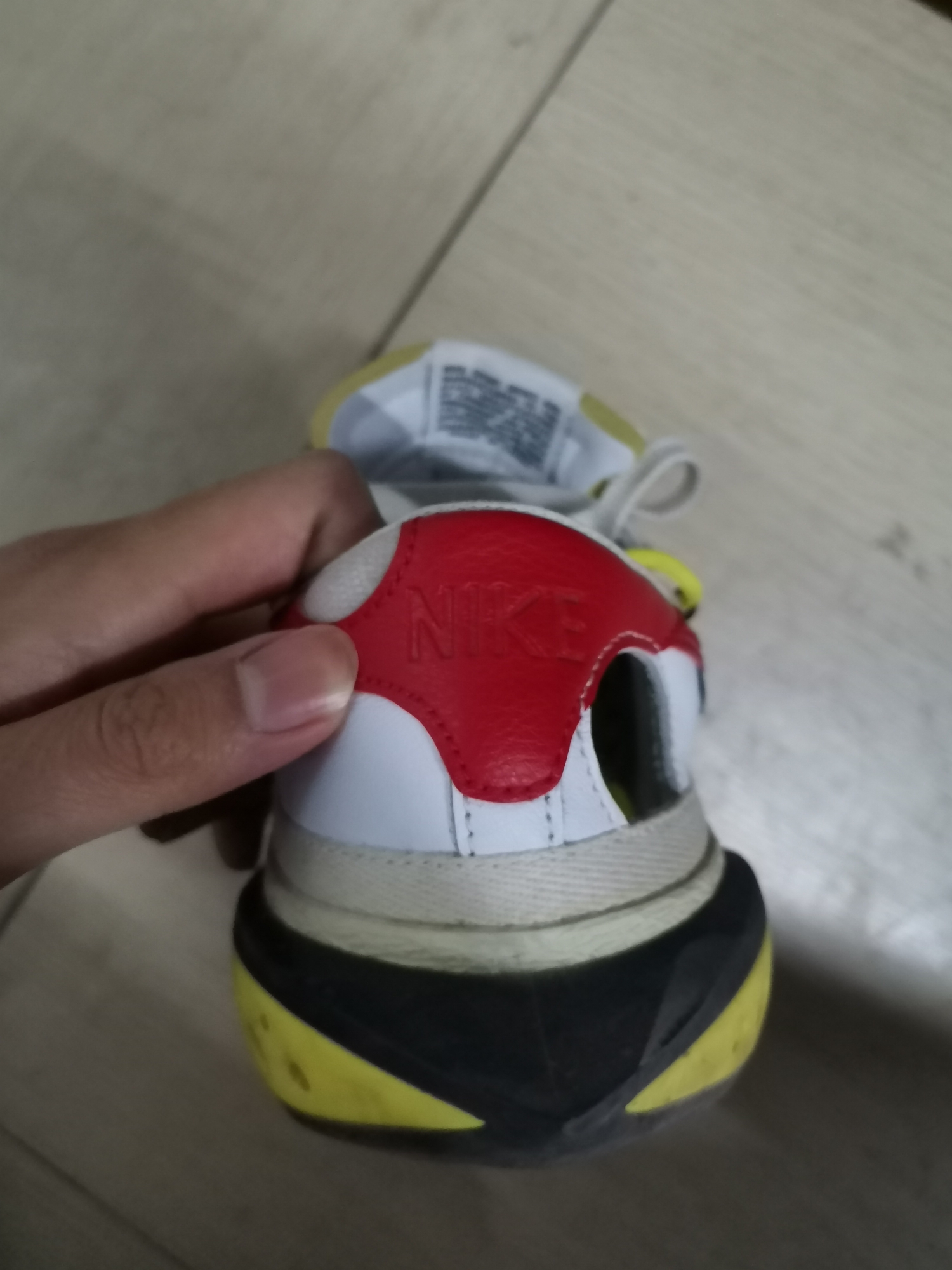 custom review-Nike Blazer Low Off White University Red