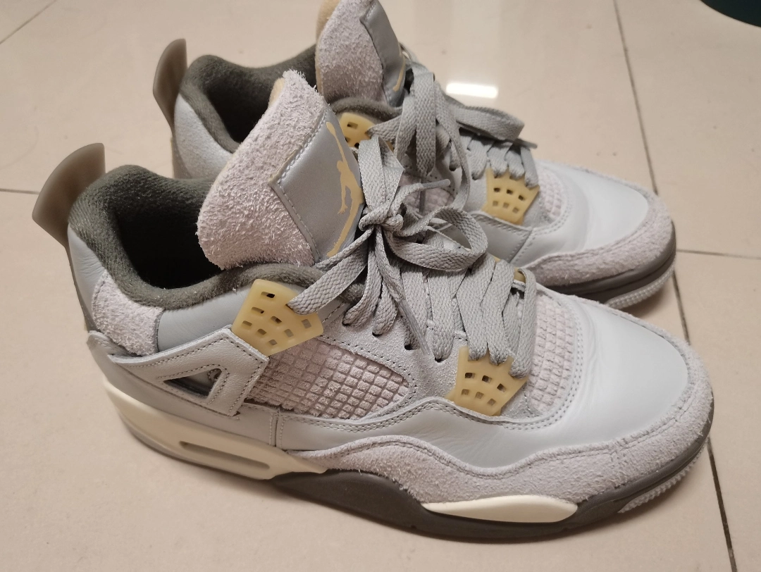 custom review-Jordan AJ4 Craft Photon Dust