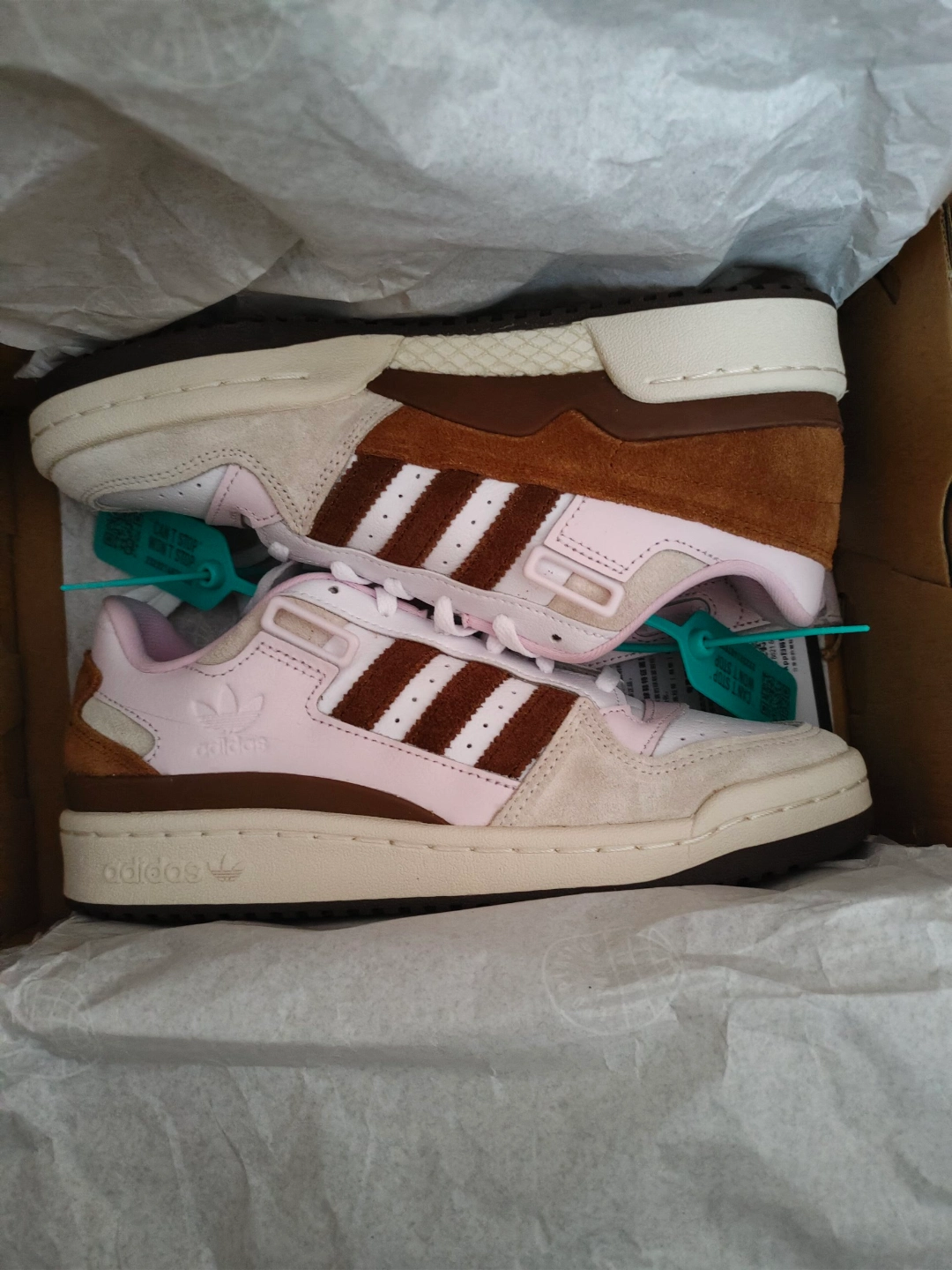 custom review-Adidas Forum Low Chocolate To My Strawberry Women's