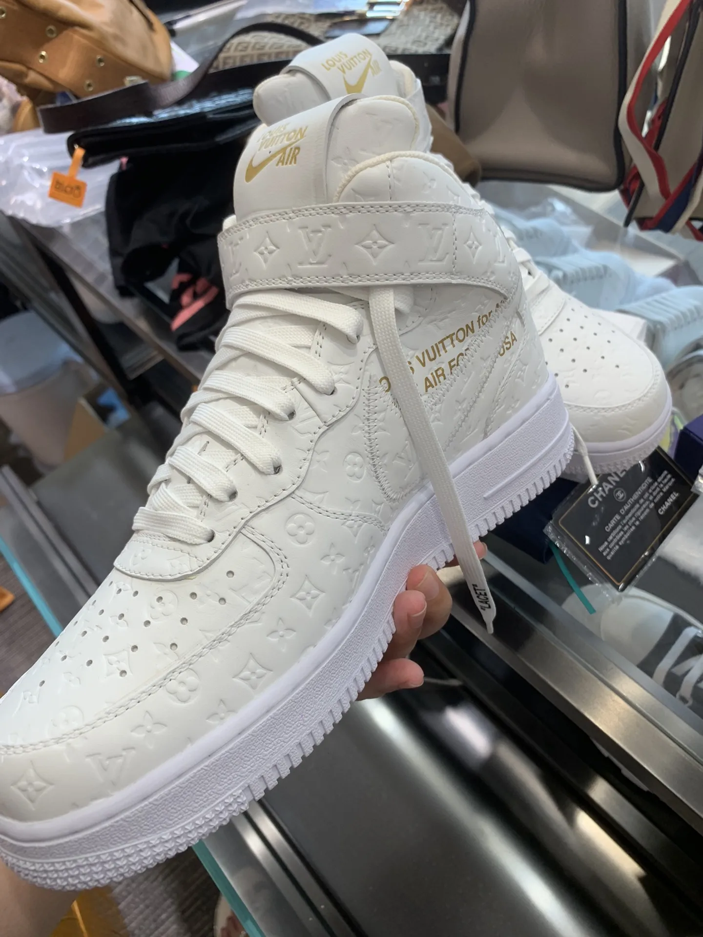 Nike X LOUIS VUITTON Mid 'White'