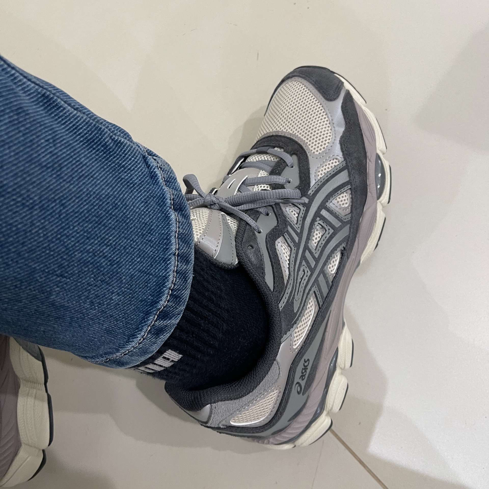 custom review-ASICS Gel NYC Low Top Повседневная обувь Унисекс Овсяный серый