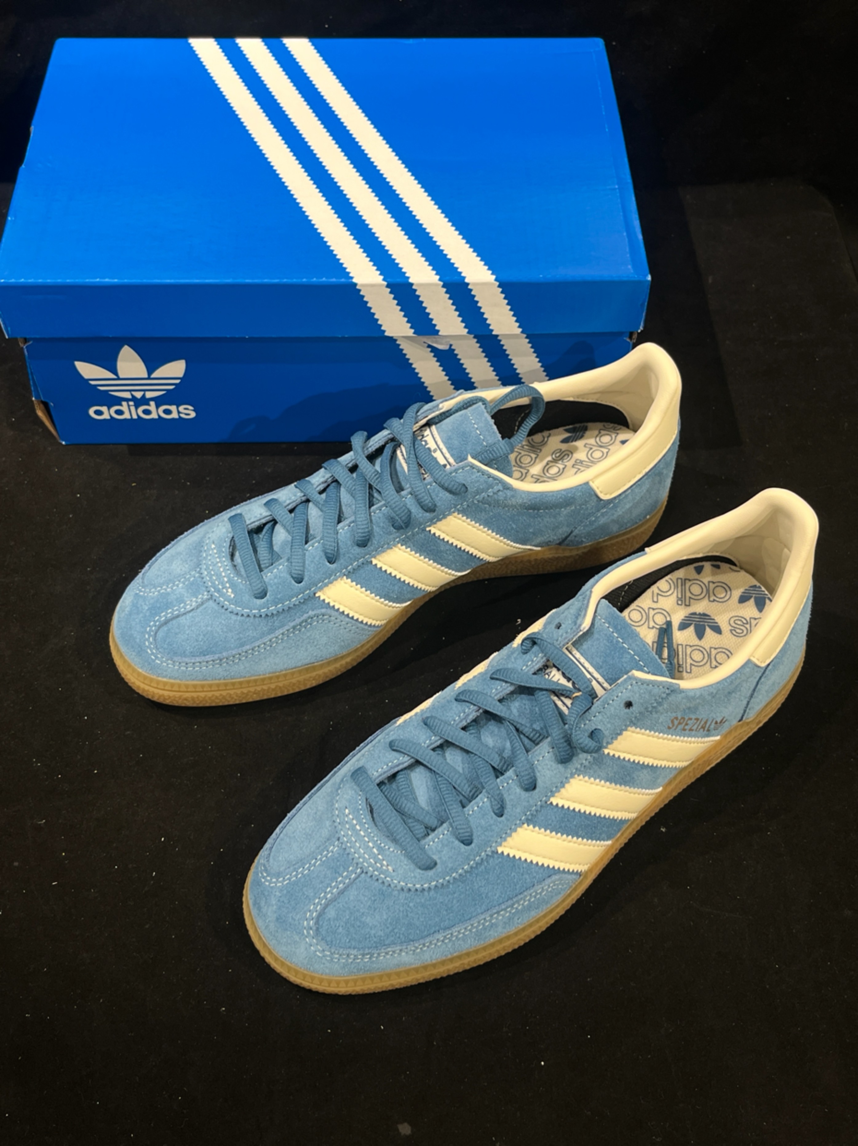 三叶草☘️handball spzl新款 板鞋牛仔蓝/白