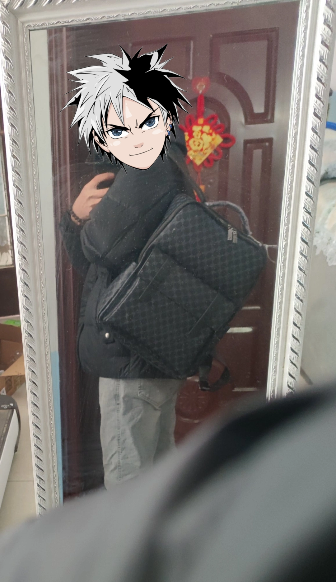 custom review-GOLF PVC Чемодан Рюкзак Большой Мужской Черный