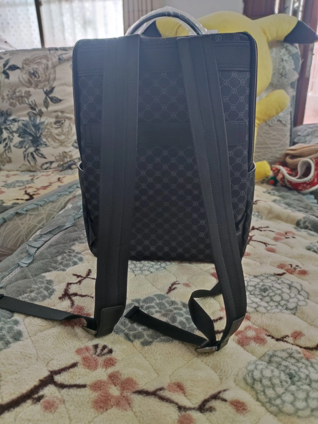 custom review-GOLF PVC Чемодан Рюкзак Большой Мужской Черный