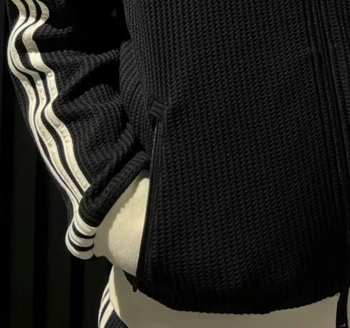 custom review-Adidas Originals Clover Series Outfit Куртки и Пальто Унисекс Черный