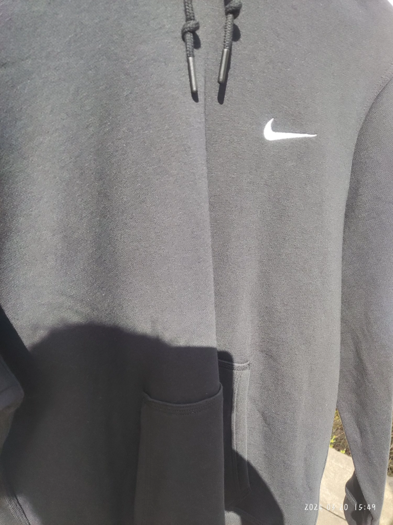 custom review-Nike Club Свитшот Мужской Черный Белый