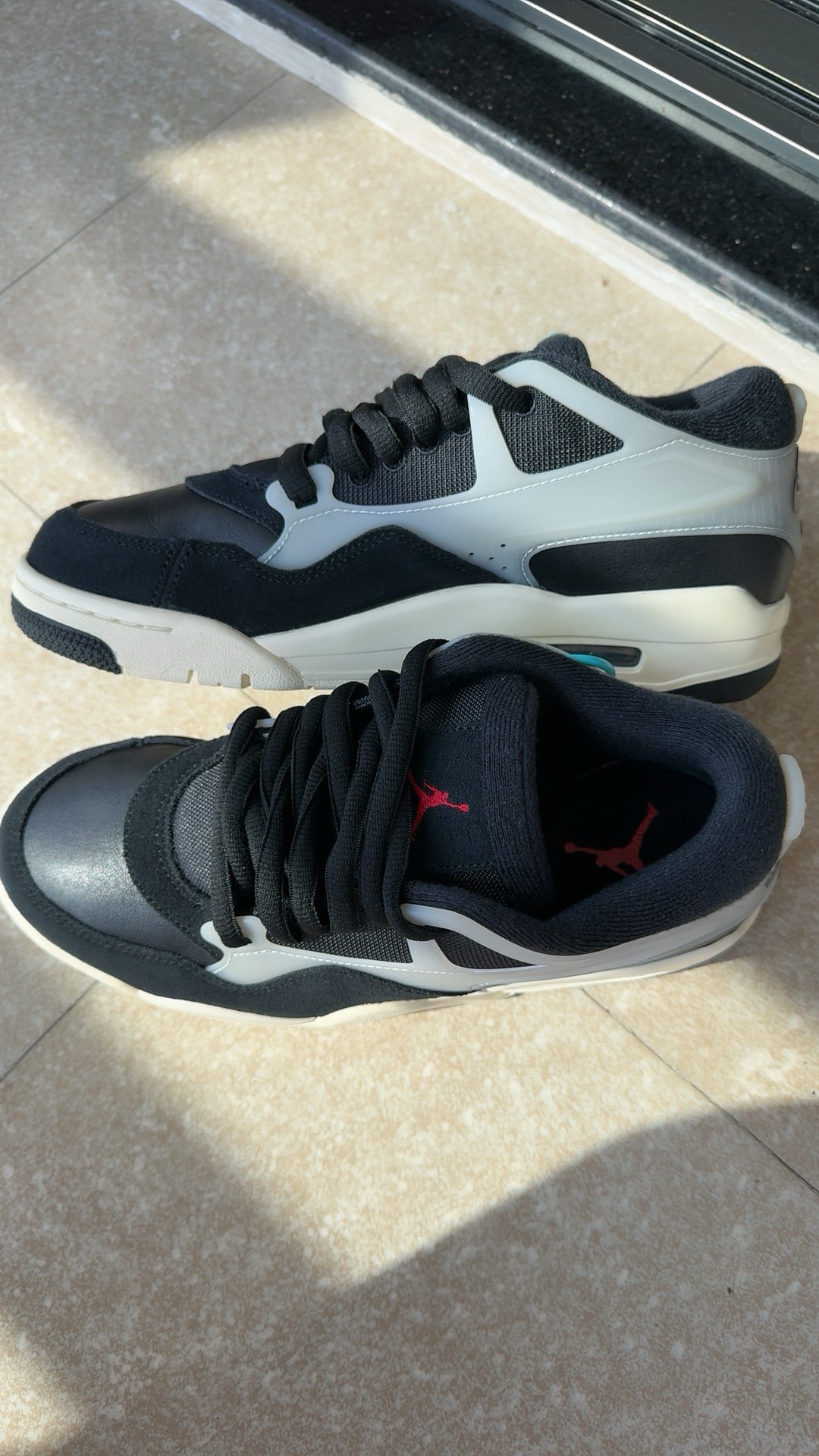 custom review-Jordan Air Джордан 4 Противоскользящий Устойчивый к износу Низкий Топ Винтажные Баскетбольные Кроссовки Мужские Черный Белый