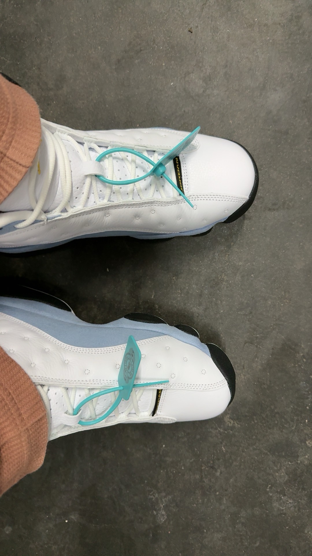 custom review-Jordan Air Jordan 13 'Синий GREY' MID Топ Винтажные баскетбольные кроссовки Мужской Синий Серый