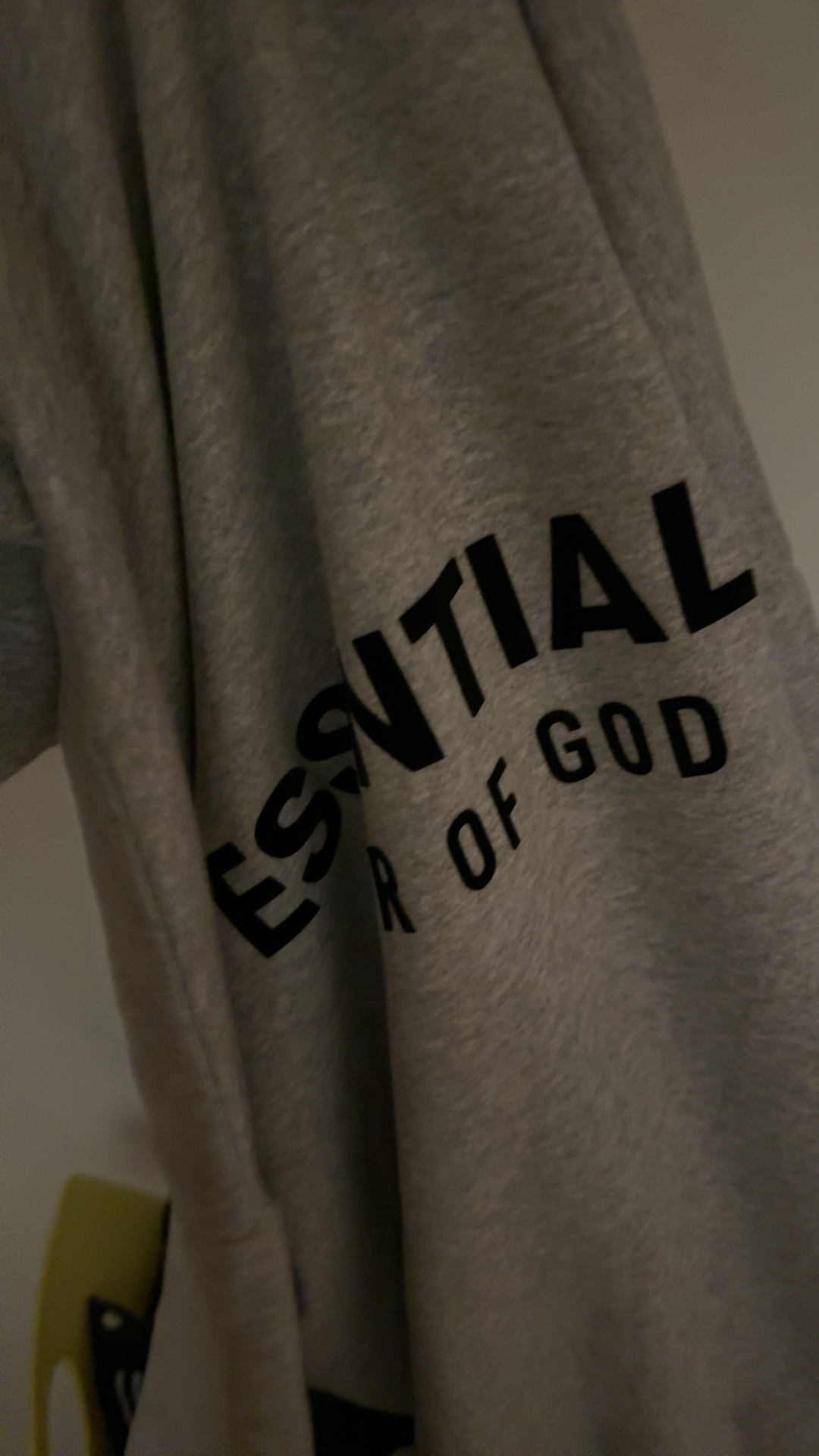 custom review-Fear Of God Essentials Fleece Hoodie