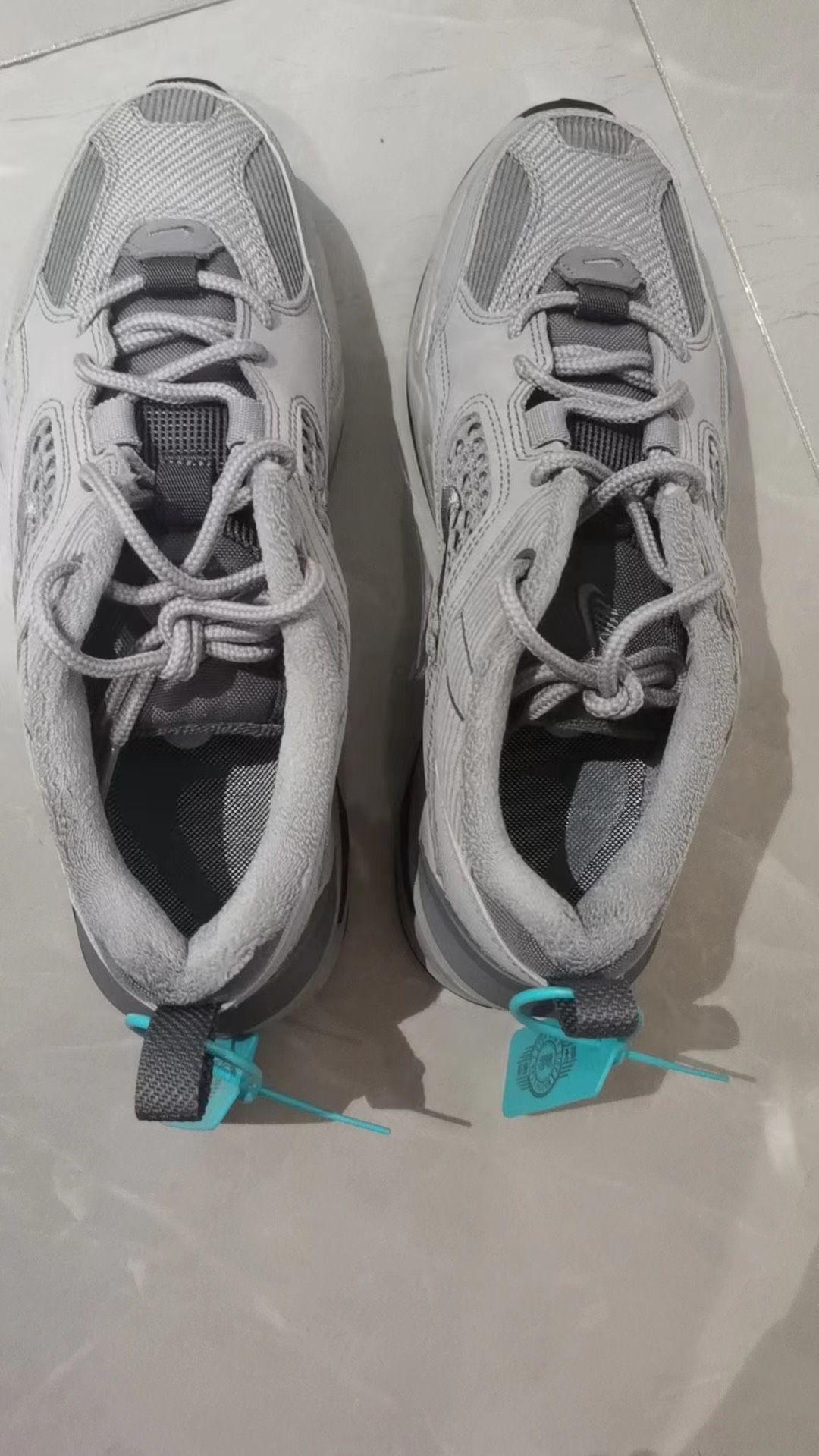 custom review-Nike M2K Tekno Low Топ Толстая подошва Кроссовки Унисекс Дымчато-серый