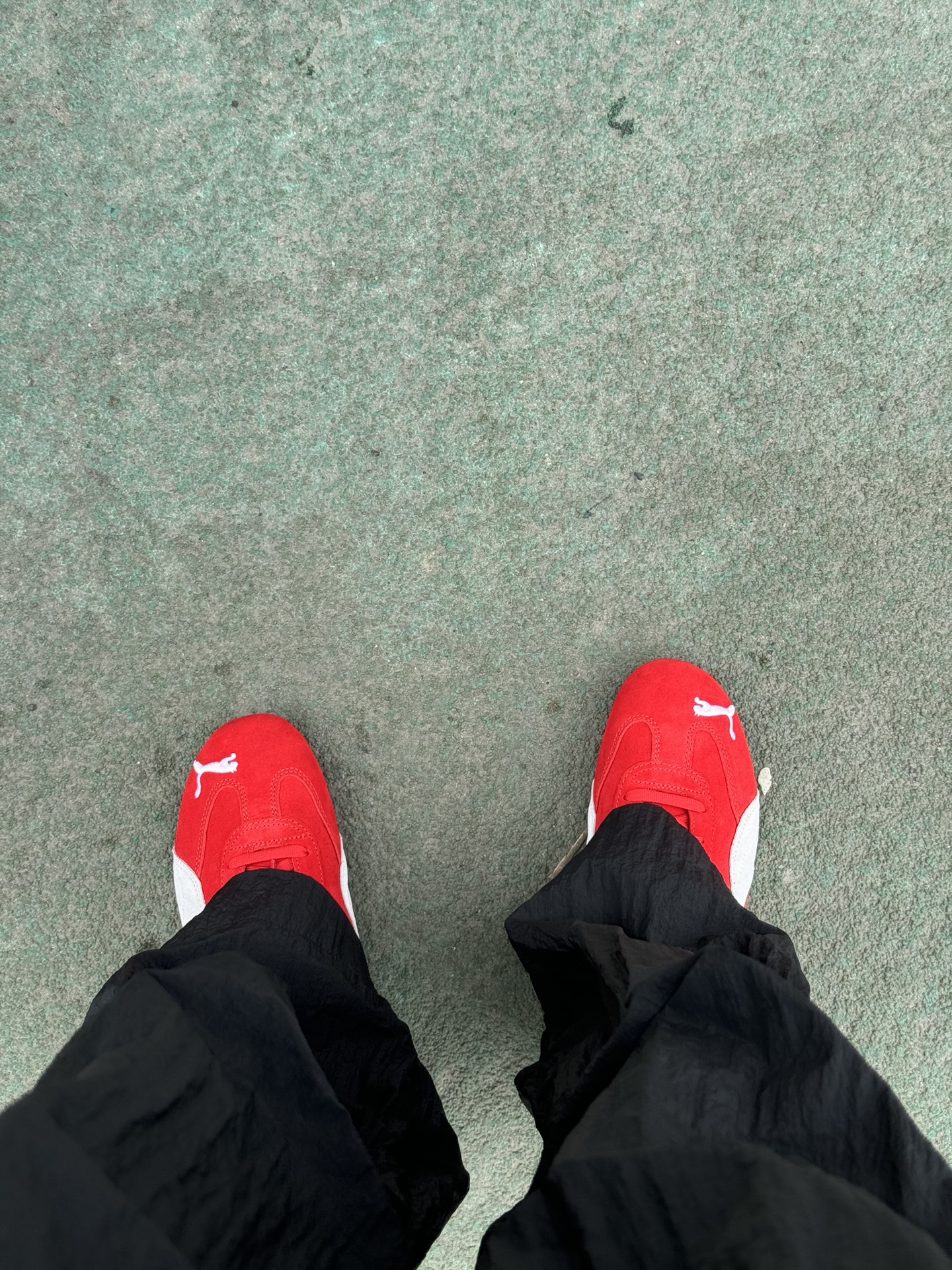 custom review-PUMA Speedcat Go OG Устойчивые к истиранию Низкие Кроссовки для тренировок Унисекс Пламя Красный