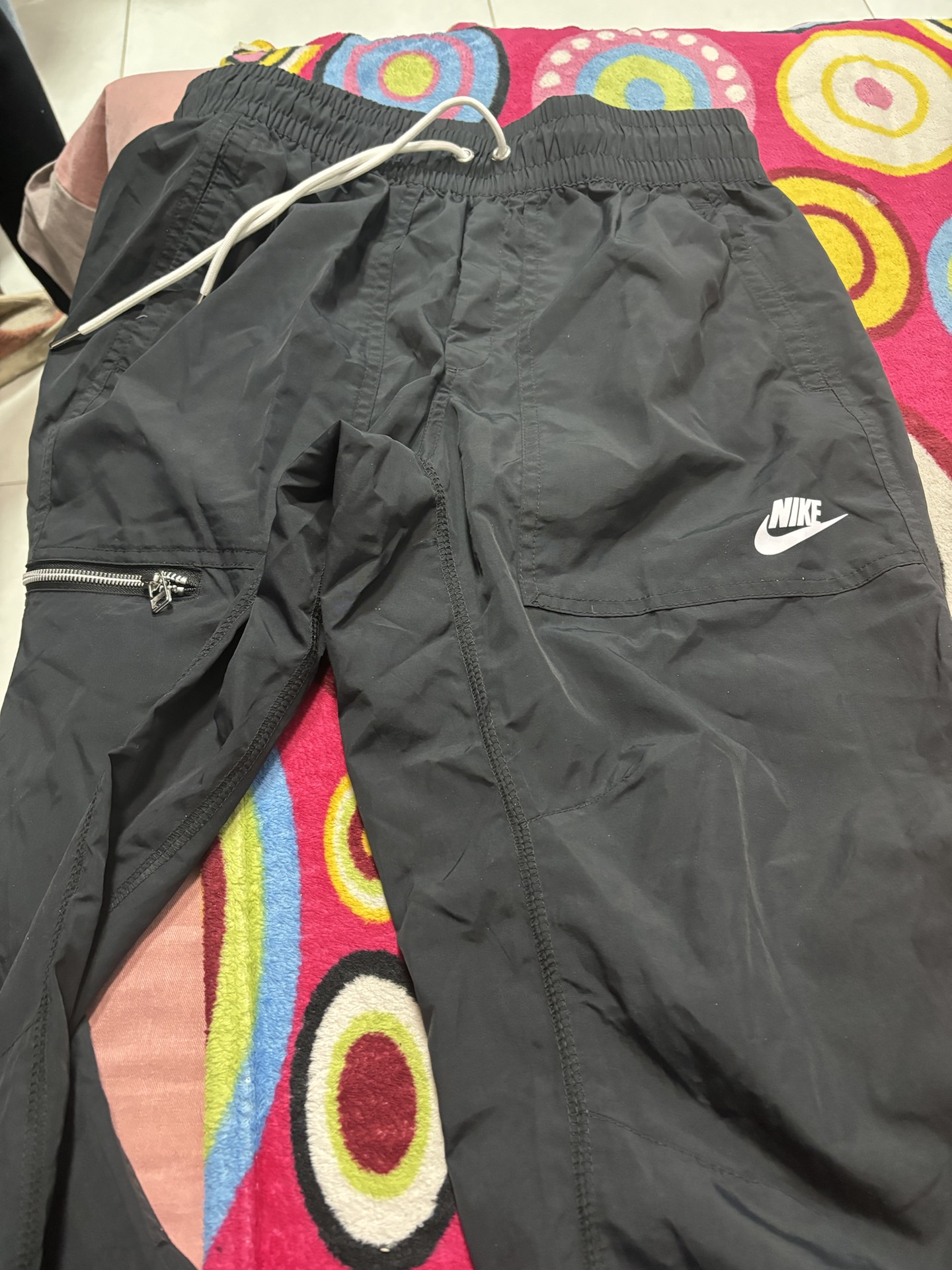 custom review-Nike Sportswear Вязаные спортивные брюки мужские черные