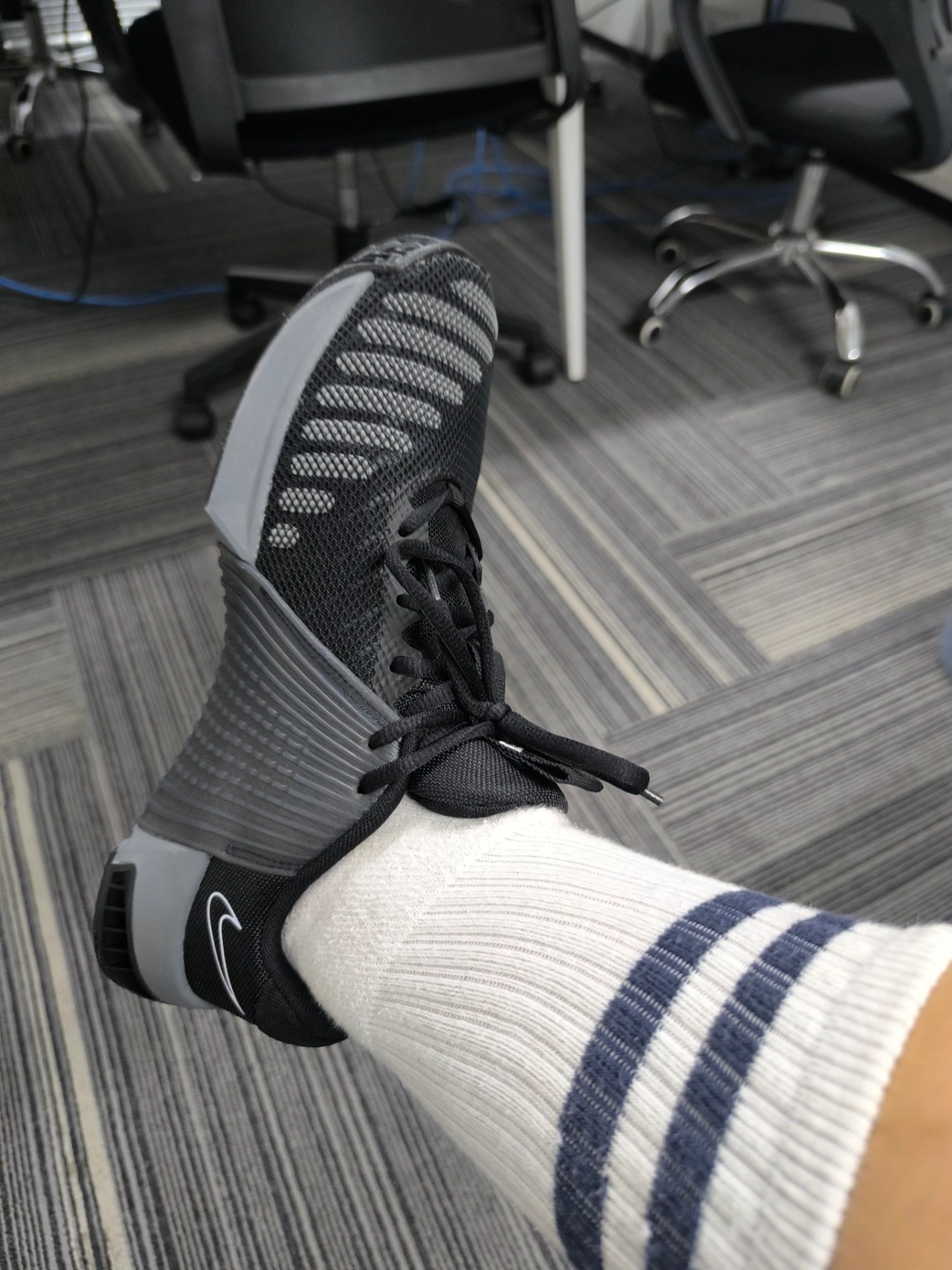 custom review-Nike Metcon 9 Устойчивый к истиранию Дышащий Низкий Топ Тренировочные Беговые кроссовки Мужские Черный Белый