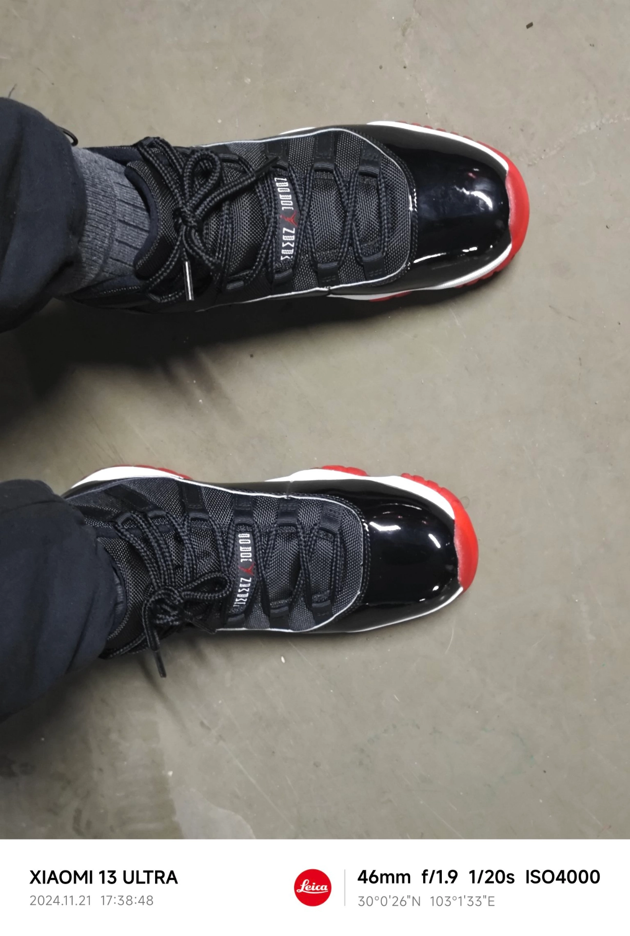 custom review-Air Jordan 11 Retro 'Bred' 2019