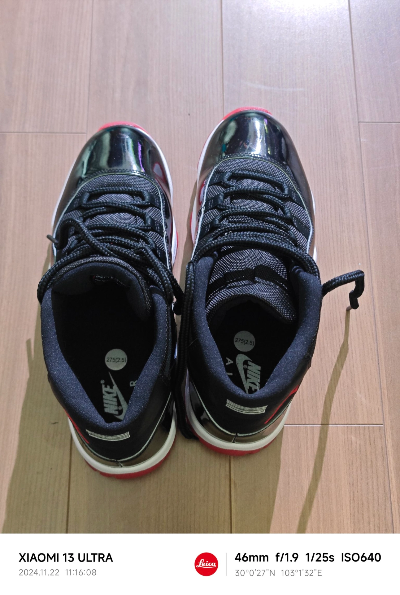 custom review-Air Jordan 11 Retro 'Bred' 2019