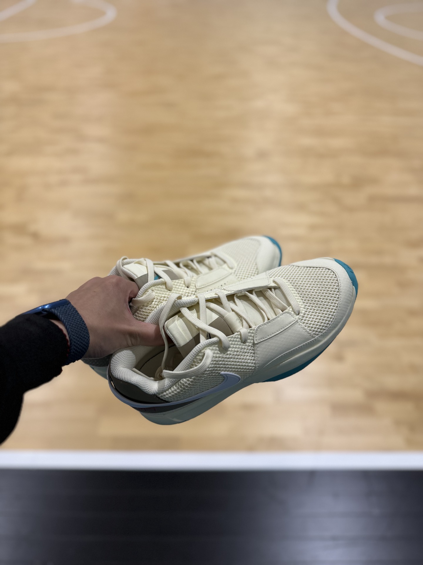 custom review-Nike Ja 1 Ja Morant 1 Low Топ Баскетбольные кроссовки Мужской Желто-синий