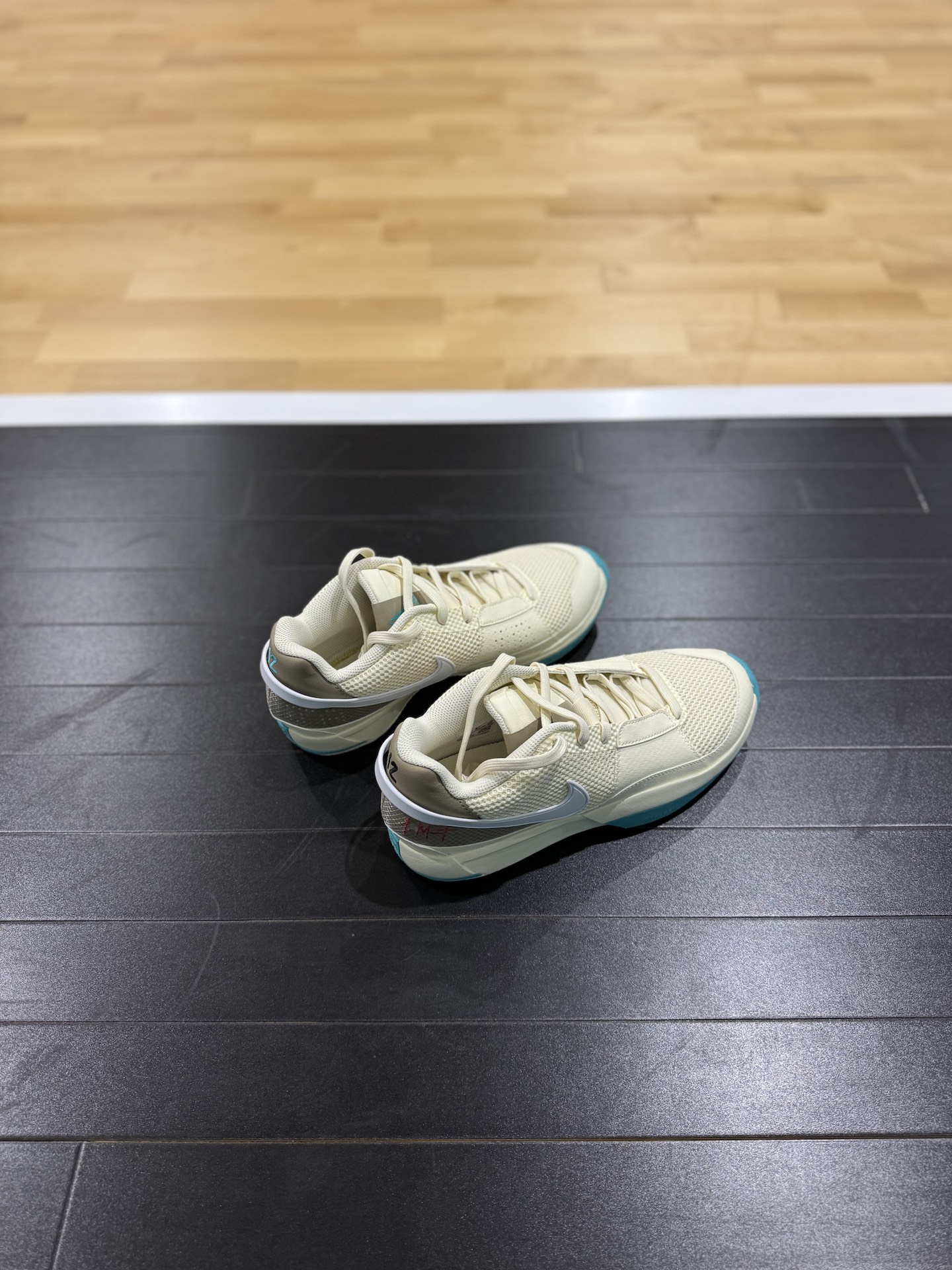 custom review-Nike Ja 1 Ja Morant 1 Low Топ Баскетбольные кроссовки Мужской Желто-синий