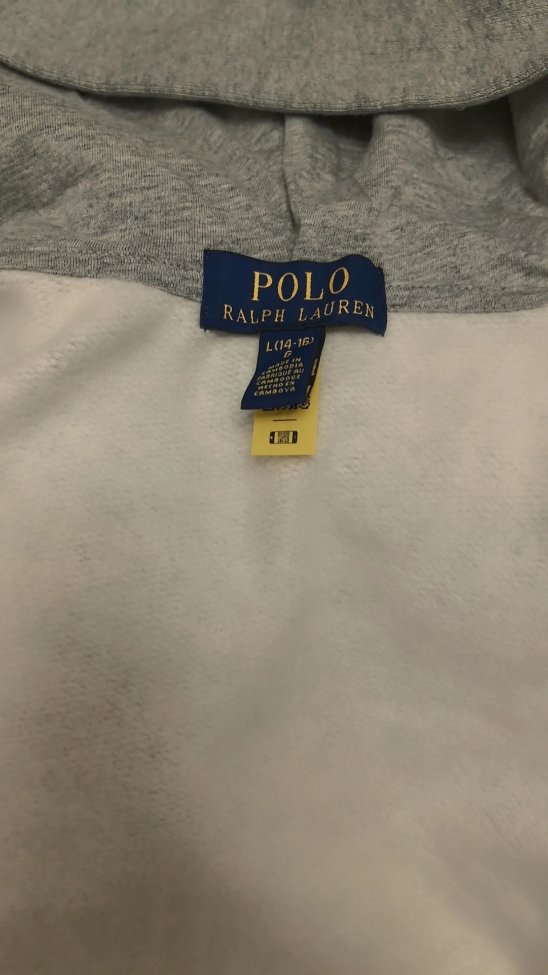 custom review-Polo Ralph Lauren Толстовка Серого цвета для детей