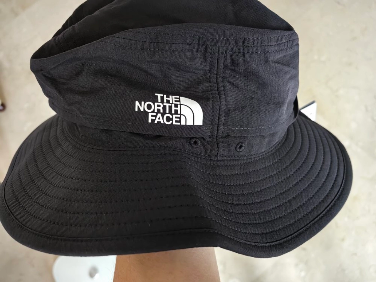 custom review-THE NORTH FACE Солнцезащитные защитные ведрообразные шляпы 5FX6 унисекс черный