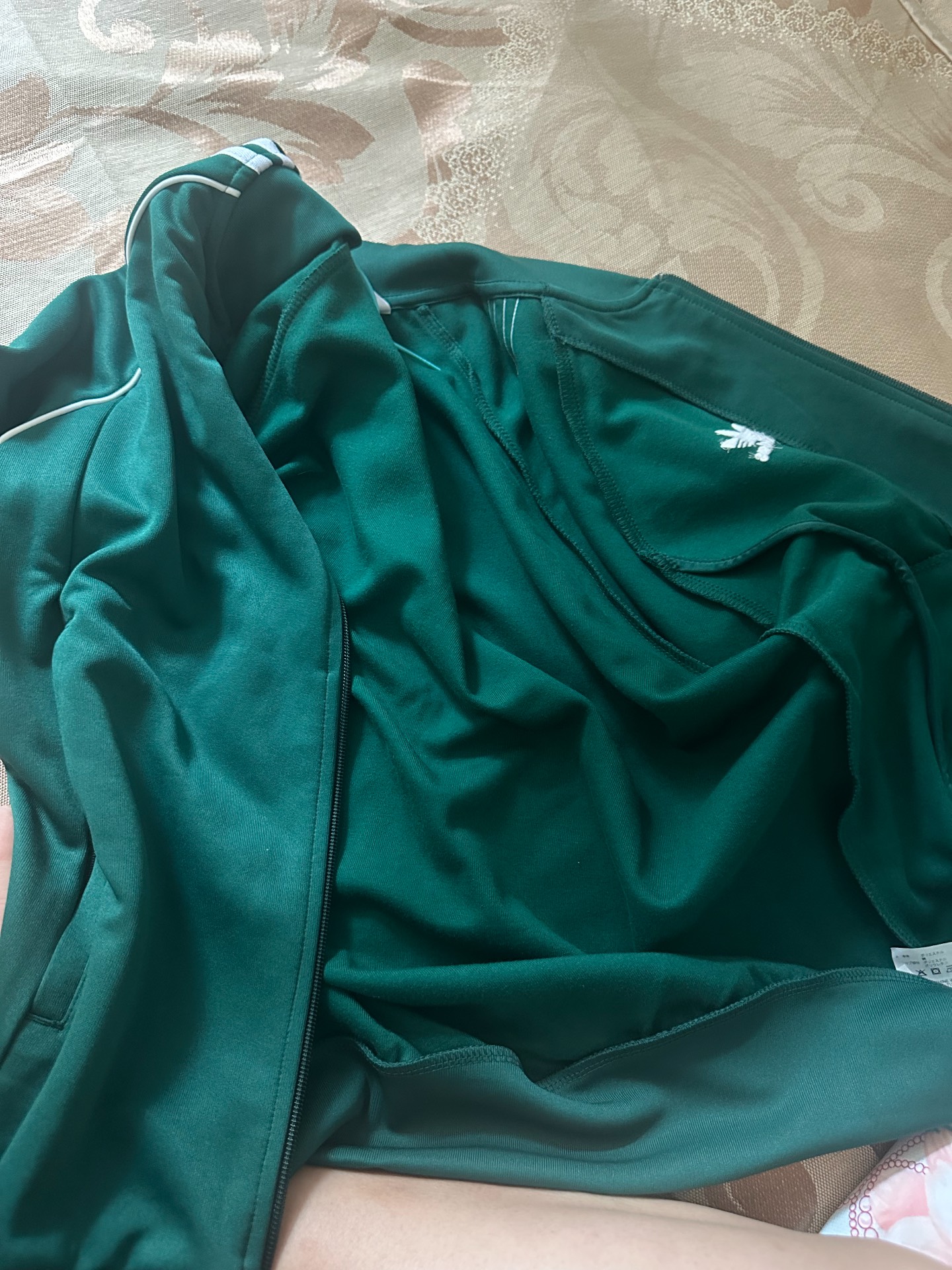 custom review-Adidas Originals COLOR CLASSICS Бейсбольная куртка Мужская Зеленая