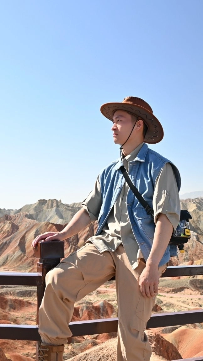 分享一组西北旅游穿搭,西部牛仔