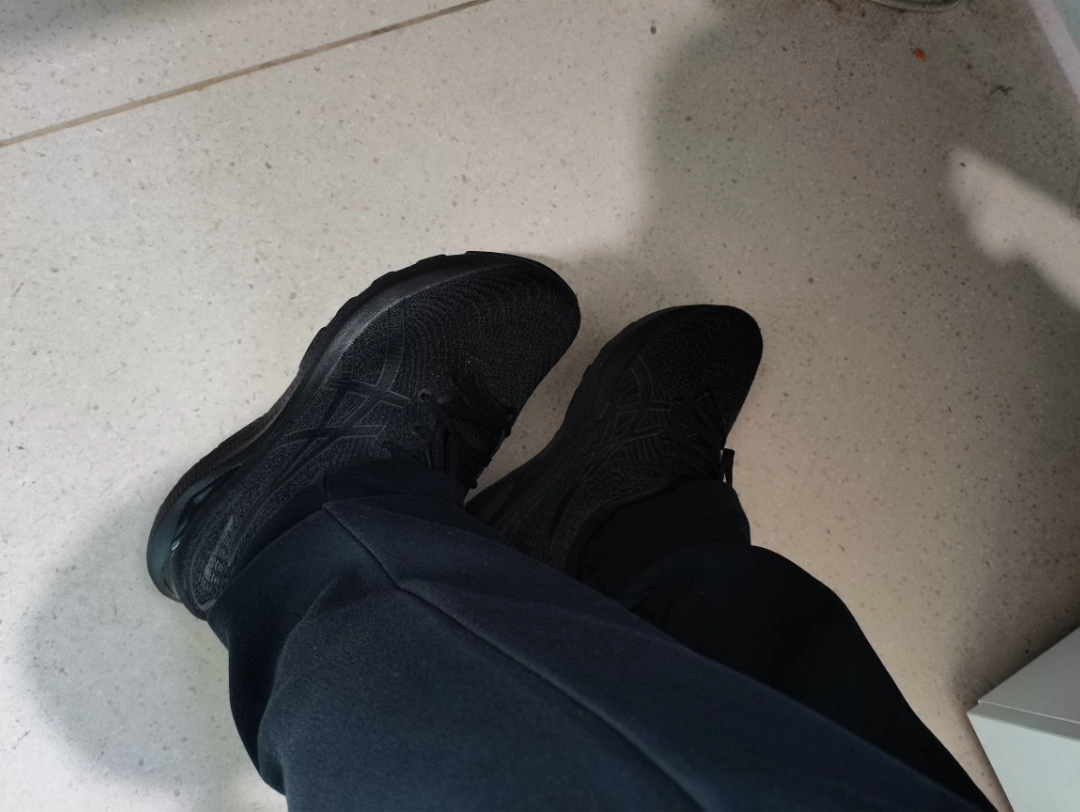 custom review-Asics Gel CUMULUS 24 Удобная ткань синтетическая кожа низкий топ обувь для бега на длинные дистанции мужская черная