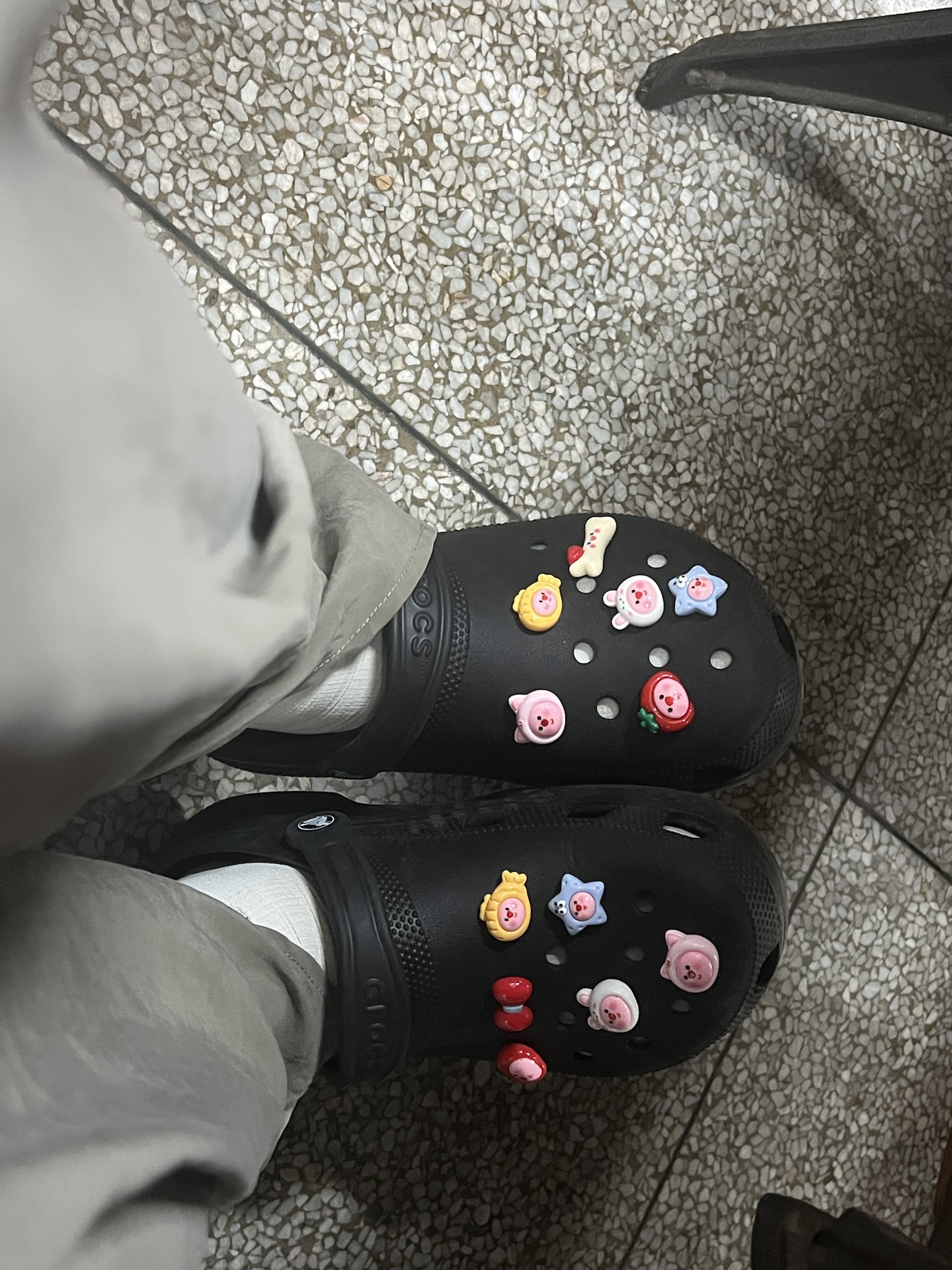 custom review-Crocs Classic Clog Sabo 2cm Унисекс Черный