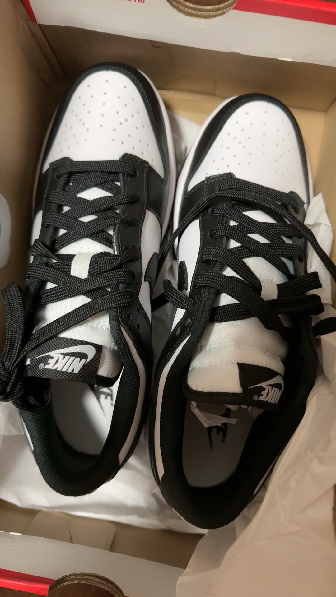 custom review-Nike Dunk Low Retro White Black Panda Women's