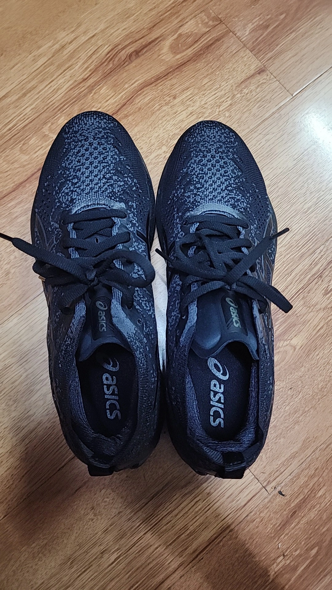 custom review-ASICS Gel Kinsei Blast Ткань Низкий Верх ТРЕНИРОВОЧНАЯ БЕЗУЧЕТНАЯ Обувь Мужская Графитовый Черный