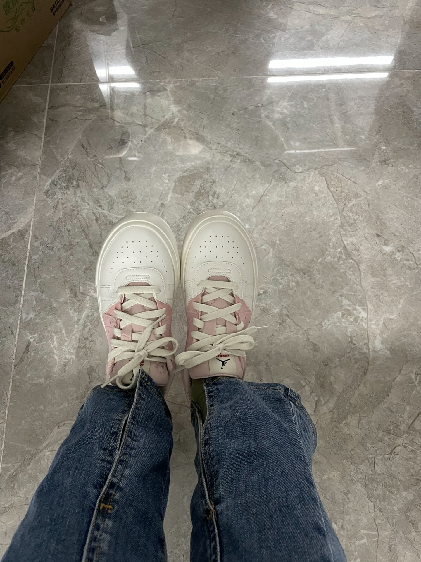 custom review-Jordan Air Jordan Series ES Low Топ Скейтборд Кроссовки Женские Розовые Белые