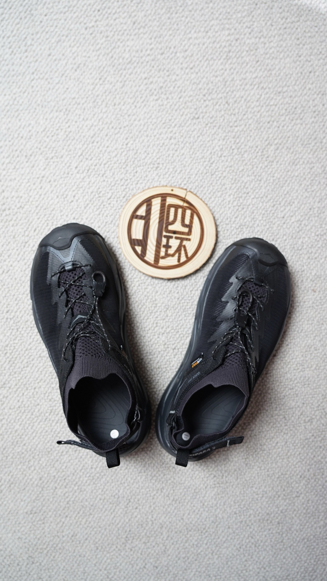 custom review-HOKA ONE ONE HOPARA 2 Hopara Low Топ Повседневная обувь Мужской Черный