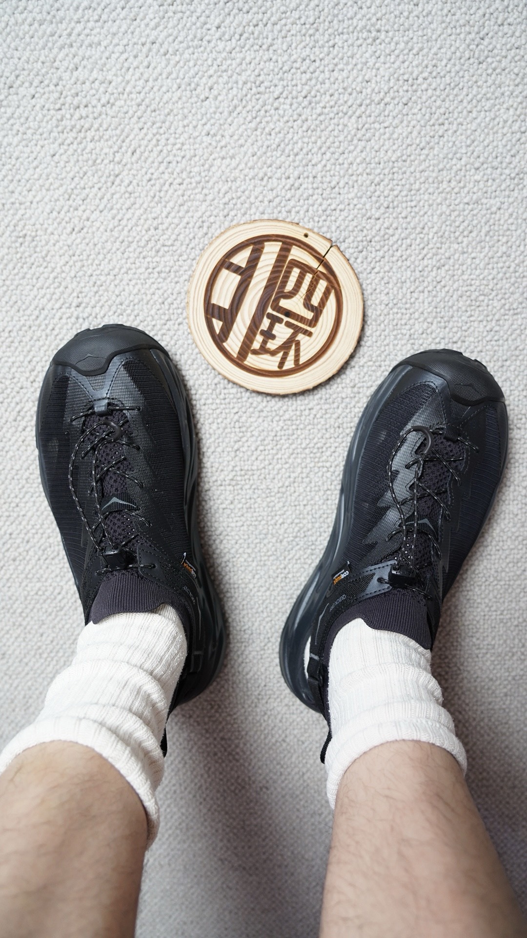 custom review-HOKA ONE ONE HOPARA 2 Hopara Low Топ Повседневная обувь Мужской Черный