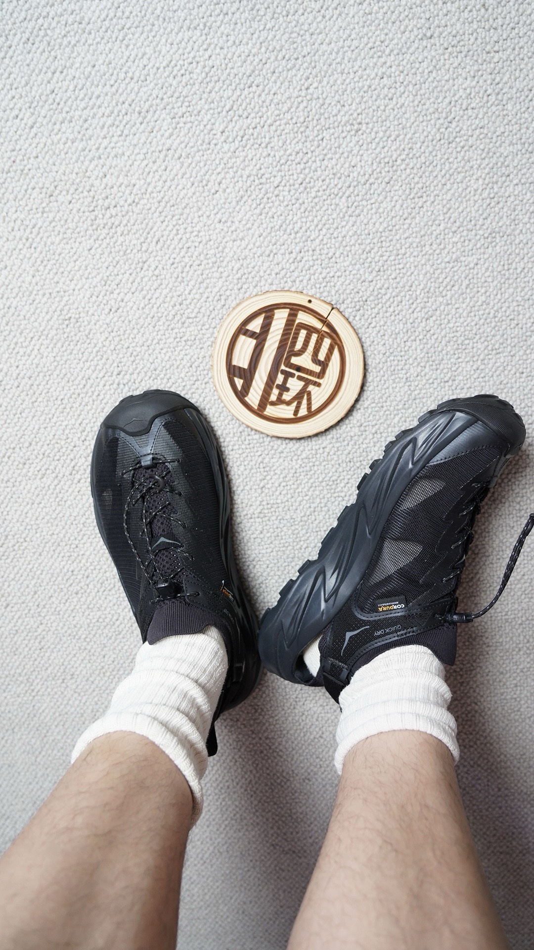 custom review-HOKA ONE ONE HOPARA 2 Hopara Low Топ Повседневная обувь Мужской Черный