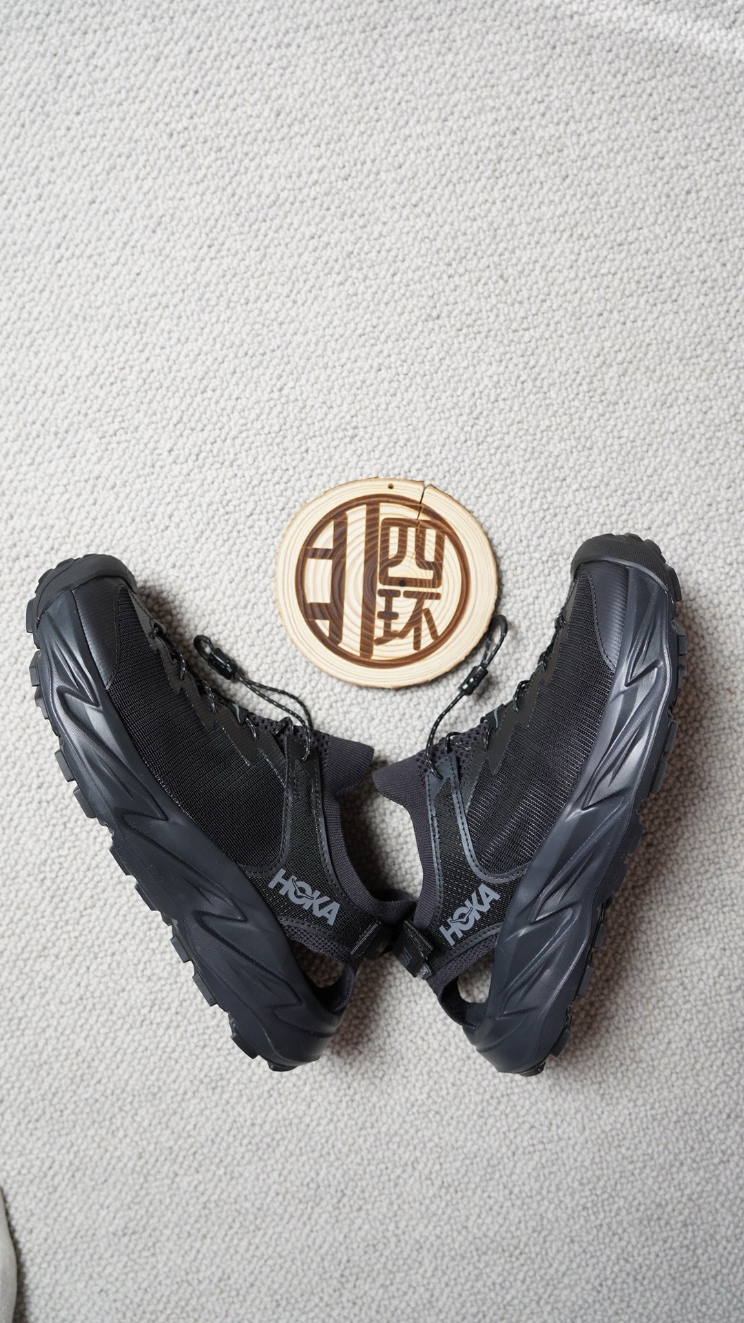 custom review-HOKA ONE ONE HOPARA 2 Hopara Low Топ Повседневная обувь Мужской Черный