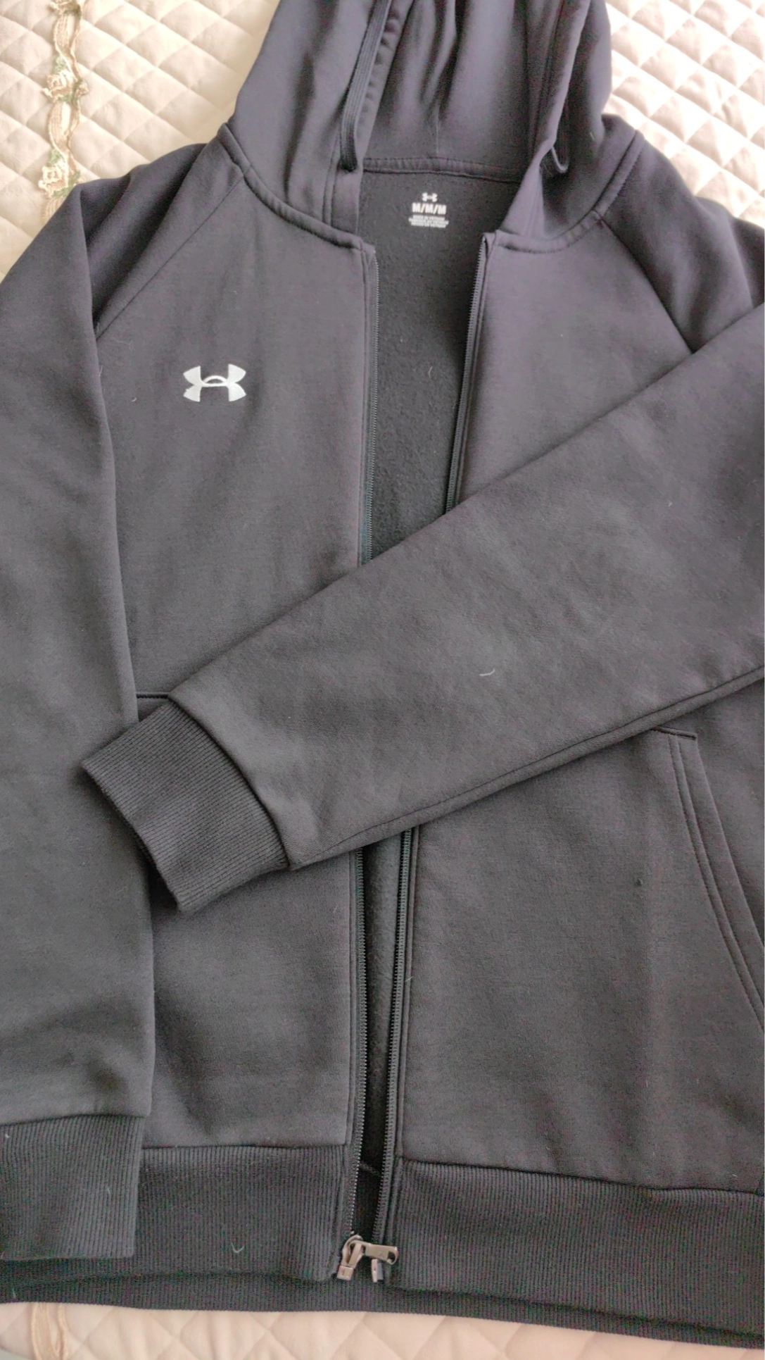 custom review-Куртка Under Armour Rival Мужская Черная